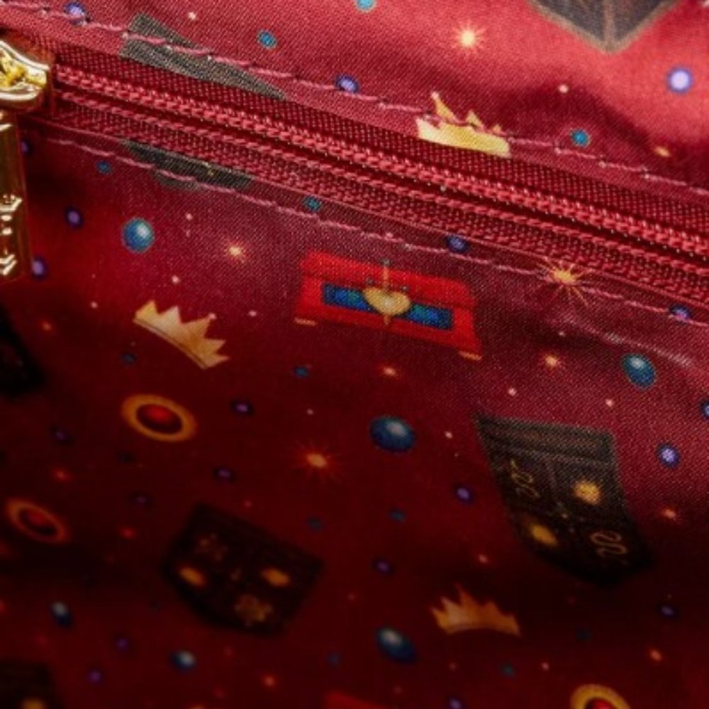 Loungefly Disney Snow White & Seven Dwarfs Evil Queen Crossbody - Picture 4 of 4